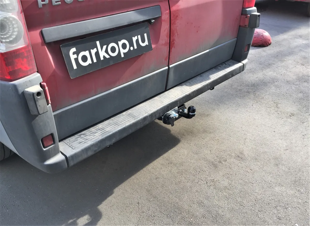 Фаркоп Лидер Плюс для Peugeot Boxer (L1,L2,L3) 2006- P107-FC в Оренбург