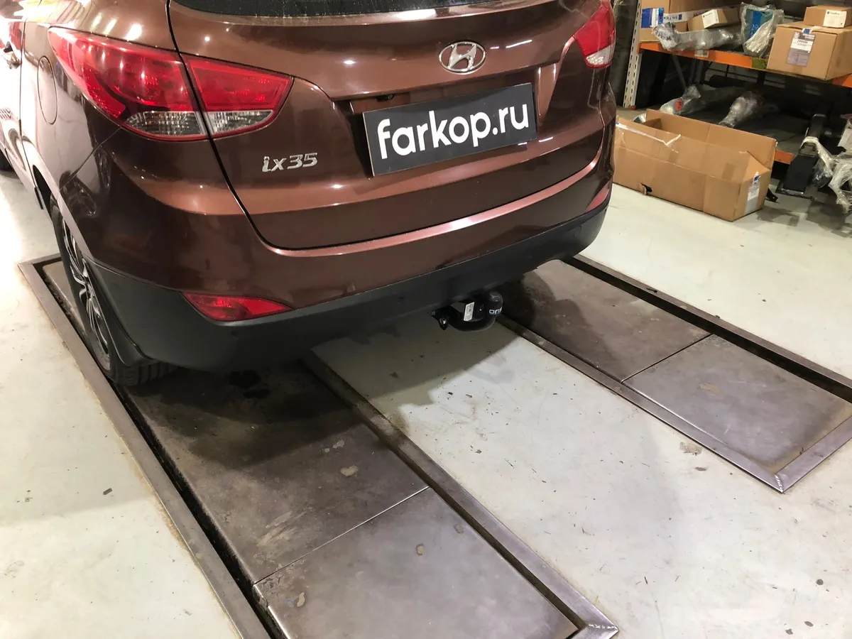 Фаркоп Oris для Hyundai ix35 2010-2015 Арт. 4253-A 4253-A в Оренбург