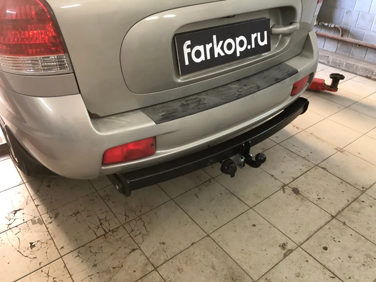 Фаркоп Лидер Плюс для Hyundai Santa Fe Classic 2007-2012 H205-A в Оренбург