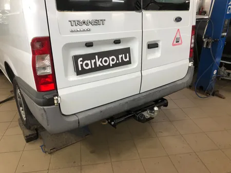 Фаркоп Лидер Плюс для Ford Transit (фургон) 2000-2014, (для а/м со ступенькой, без ступеньки) F116-F в Оренбург