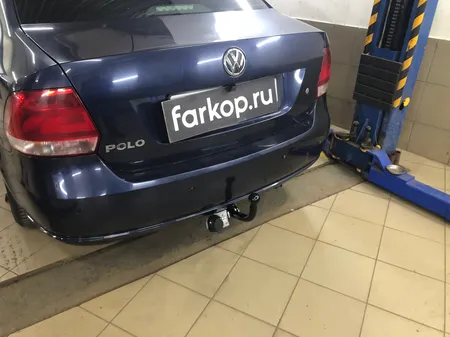 Фаркоп Лидер Плюс для Volkswagen Polo (седан) 2010-2020 V125-A в Оренбург