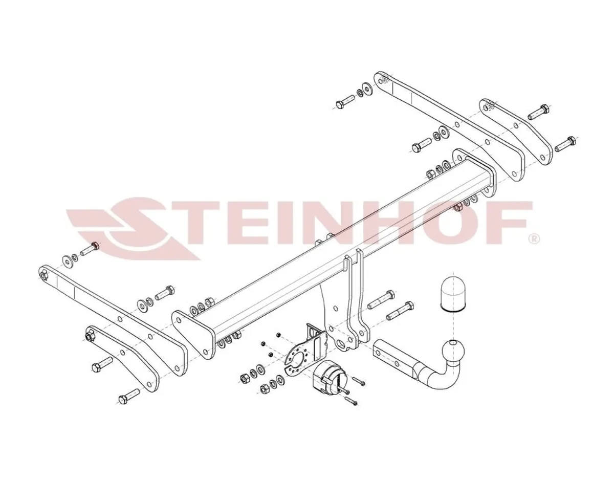 Фаркоп Steinhof для Audi Q5 2026- A-111 в Оренбург
