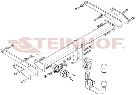 Фаркоп Steinhof для Audi Q5 2026- A-112 в Оренбург
