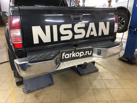 Фаркоп Лидер Плюс для Nissan NP300 2008-2015, (для а/м со ступенькой, без ступеньки) Арт. N113-A N113-A в Оренбург
