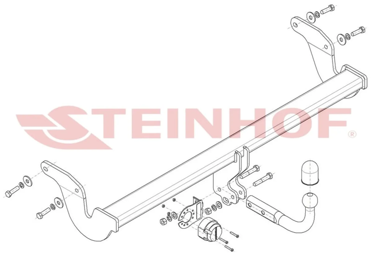 Фаркоп Steinhof для Lexus RX 2022- Арт. L-175 L-175 в Оренбург Фаркоп Steinhof для Lexus RX 2022- Арт. L-175 L-175 в Оренбург