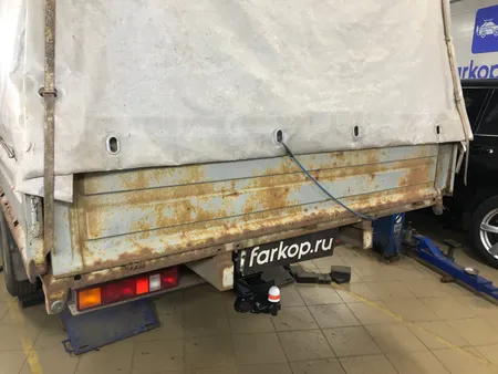 Фаркоп Трейлер для Gaz Газель 330202 удлиненная база (в т.ч. Gaz 33023 Фермер удлин.) Арт. 330202.K2 330202.K2 в Оренбург