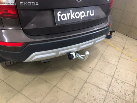 Фаркоп Лидер Плюс для Skoda Yeti 2009-2018 V123-BA в Оренбург