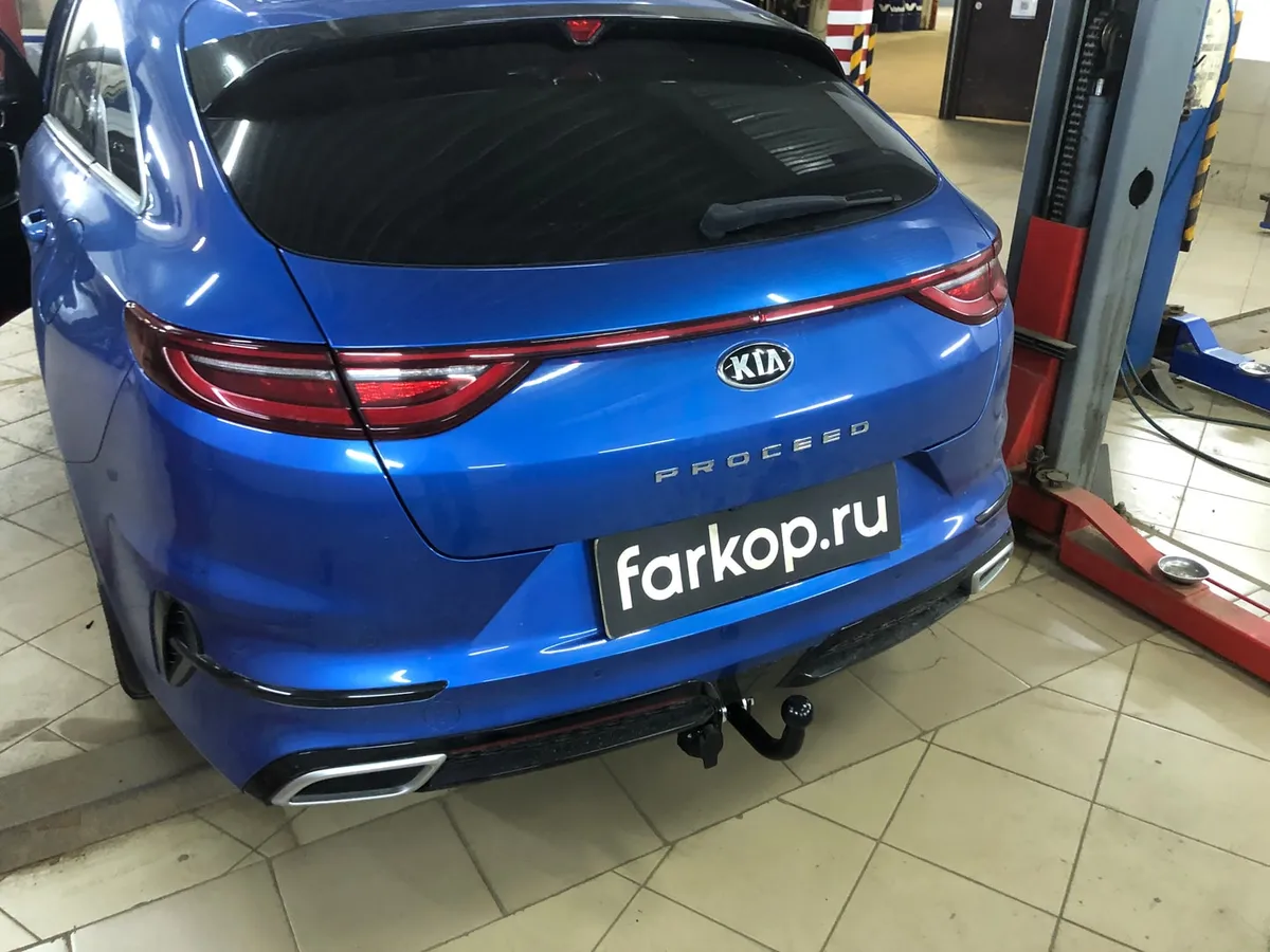 Фаркоп Лидер Плюс для Kia ProCeed (универсал) 2018- K125-A в Оренбург