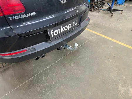 Фаркоп Лидер Плюс для Volkswagen Tiguan 2007-2017 V123-BA в Оренбург