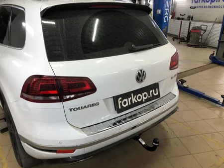 Фаркоп Oris для Volkswagen Touareg 2010-2018, кроме R-Line 3555-D2 в Оренбург