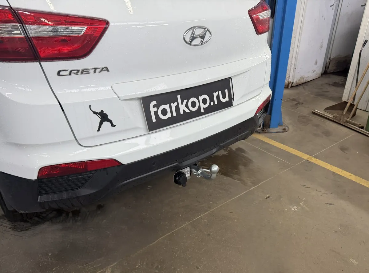 Фаркоп Лидер Плюс для Hyundai Creta 2016-2021  H227-BA в Оренбург