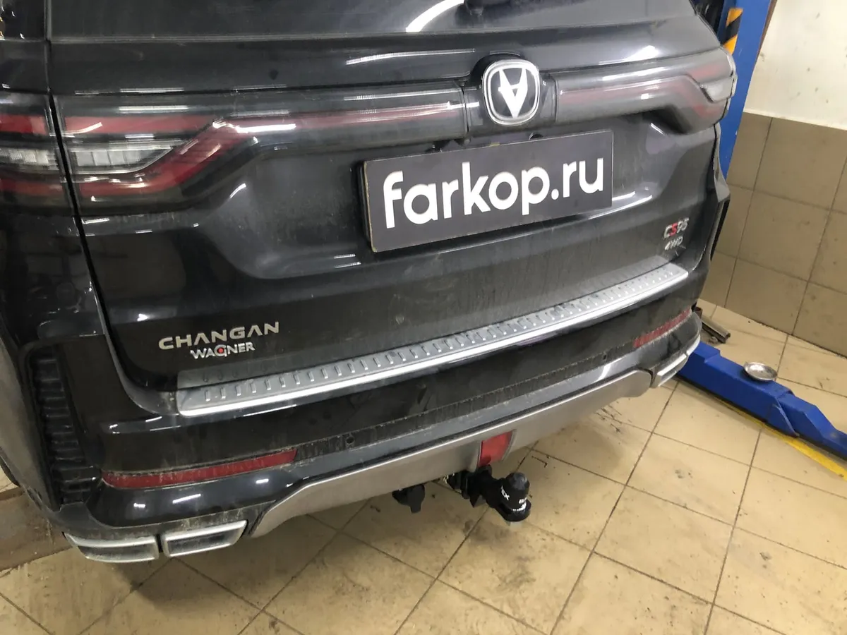 Фаркоп TowRus для Changan CS95 2023- 089147 в Оренбург Фаркоп TowRus для Changan CS95 2023- 089147 в Оренбург