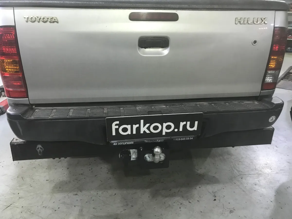 Фаркоп Лидер Плюс для Toyota Hilux (4WD) 2008-2010 T114-F в Оренбург