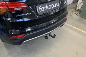 Установили фаркоп Лидер Плюс для Hyundai Santa Fe 2012-2018 г. в.