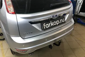 Установили фаркоп Лидер Плюс для Ford Focus 2004-2010 г.в.